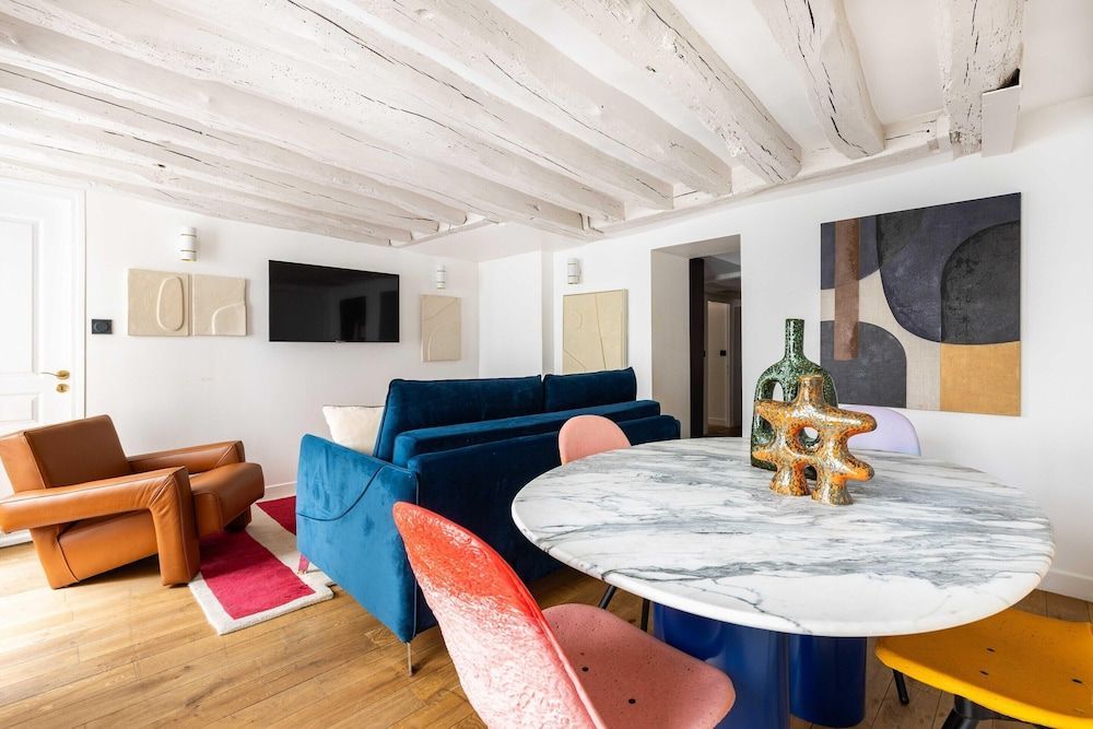 Joyful Apartment, 2br/6p Heart of Paris - Louvre 1