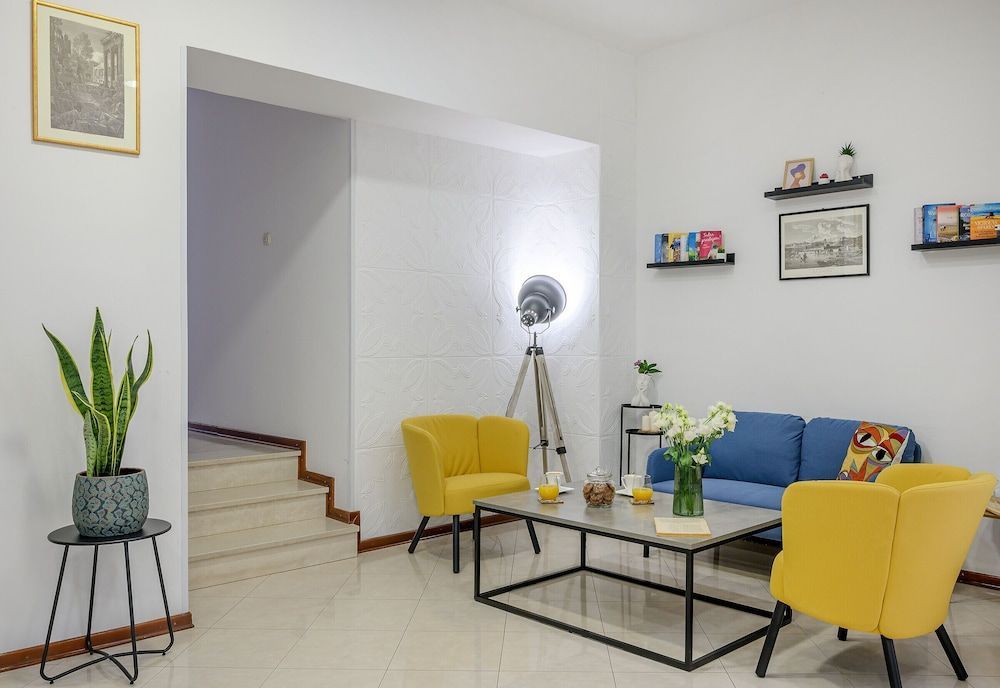 Yellow house with private parking by Adex travel 1