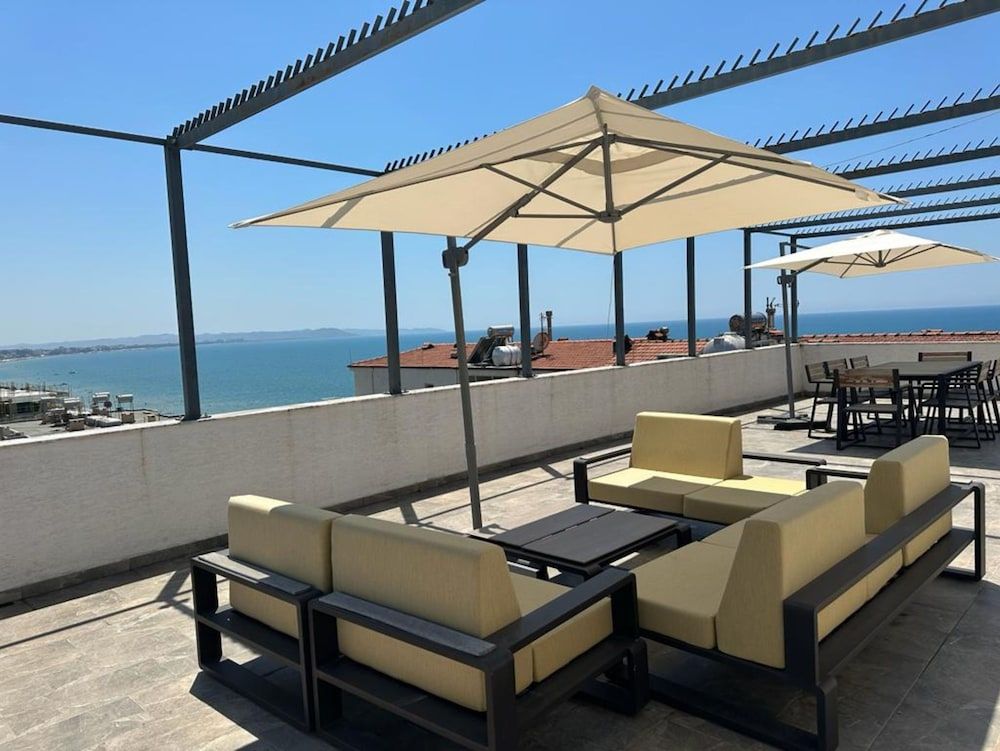 Penthouse Apartment With Terrace on the sea 1