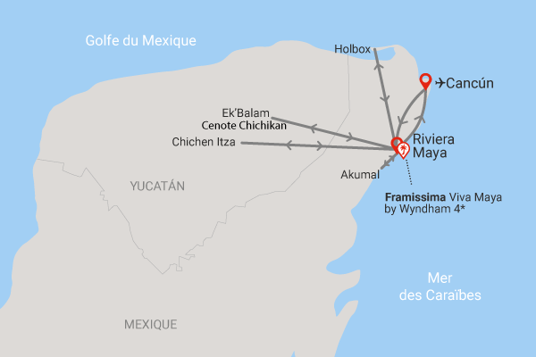 Circuit Beautés Mayas et séjour Framissima Viva Wyndham Maya 2