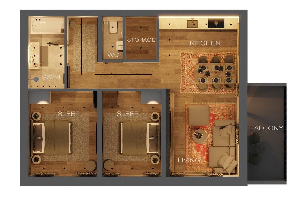 The Black Eagle Luxury Appartements 2