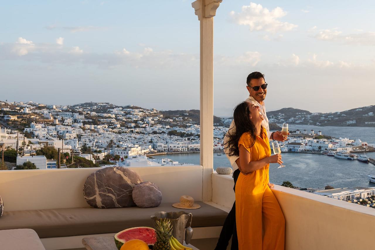 Paris - Mykonos, Îles Grecques - Yalos Mykonos Luxury Home Sea & Sunset View Tagoo - Mykonos, Îles Grecques