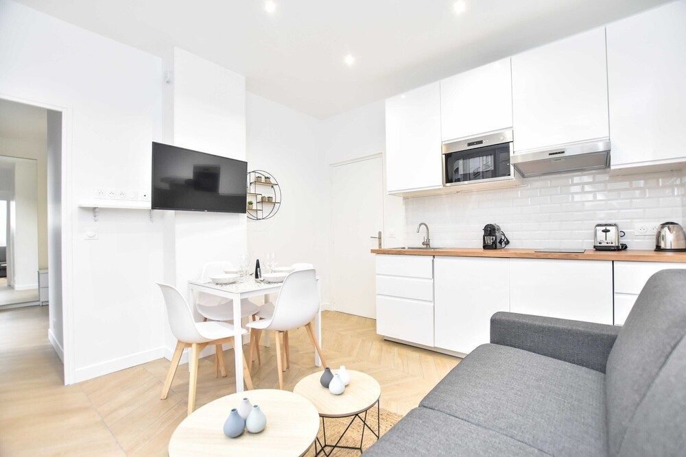 Calm Apartment -1br/4p- Bastille 1