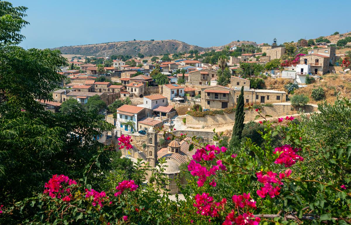 CYPRUS VILLAGES TOCHNI TRADITIONAL HOUSES 1