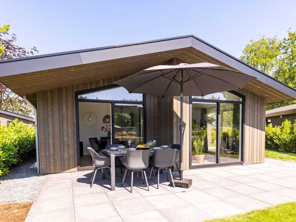 Chalet by Pond With Sauna 1