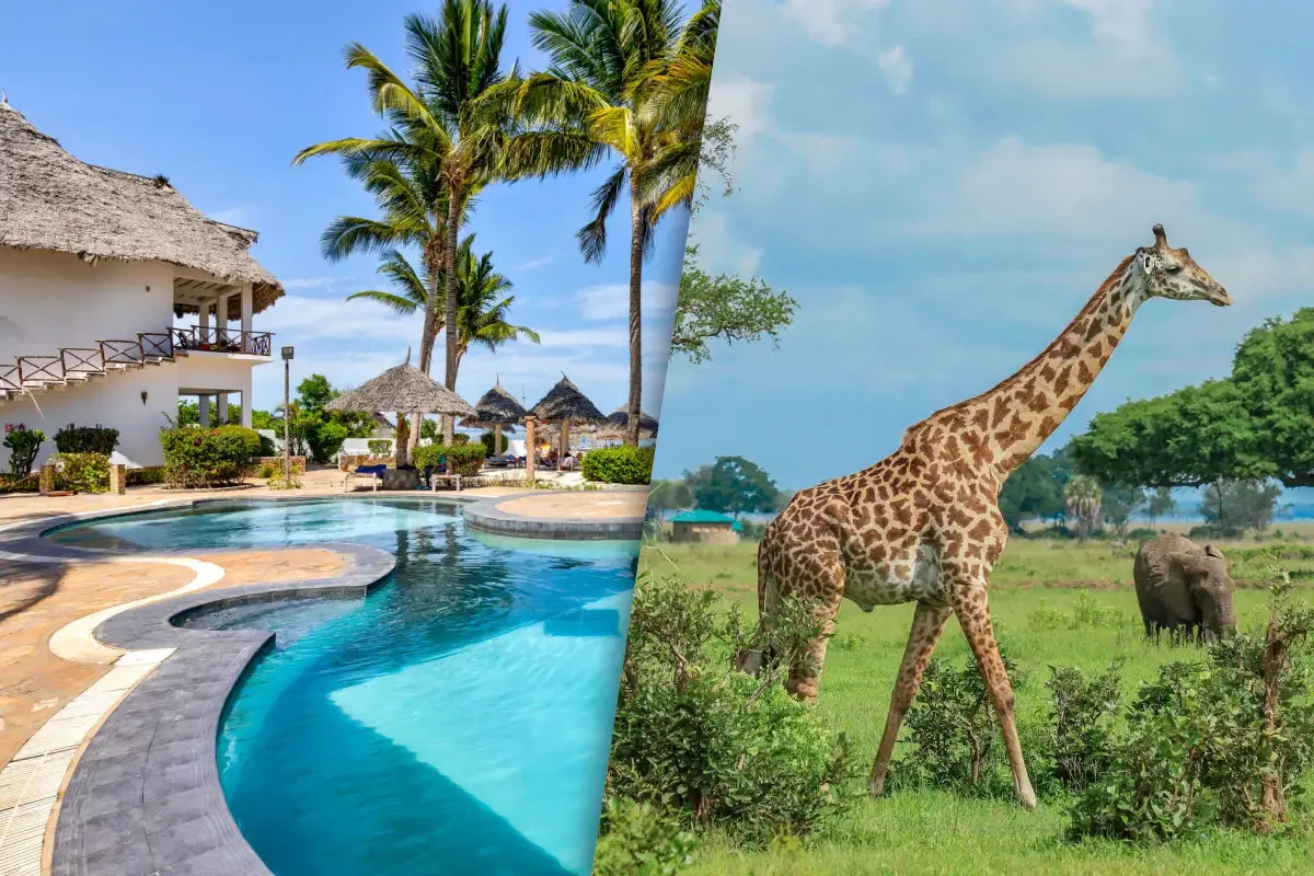 Hôtel Kappa Club Waridi et Safari Saadani nuit 1
