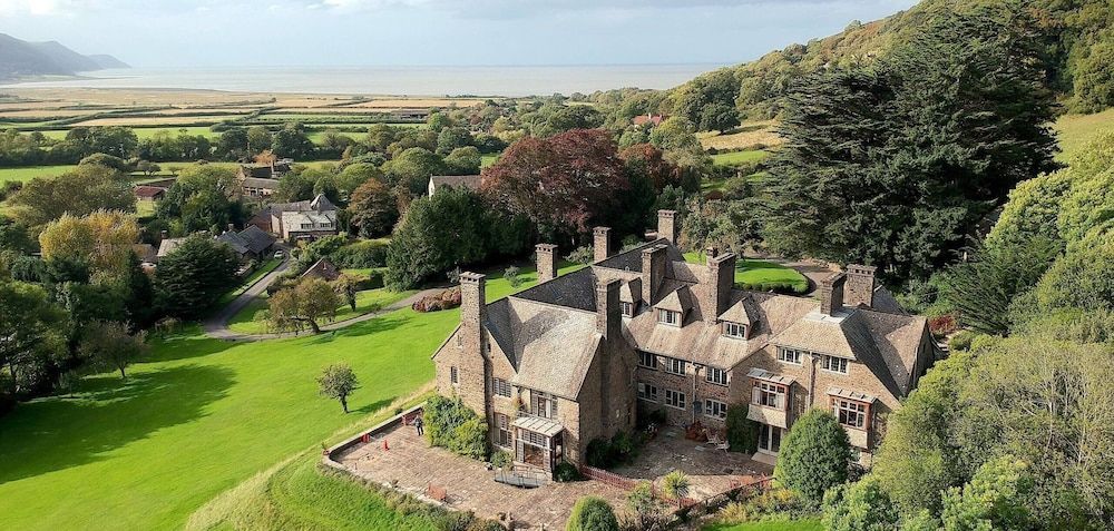 Luxury Bed And Breakfast at Bossington Hall in Exmoor, Somerset 1