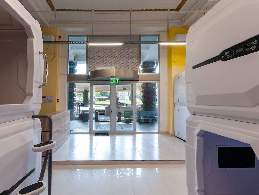 Capsule Hotel Happy lounge 2
