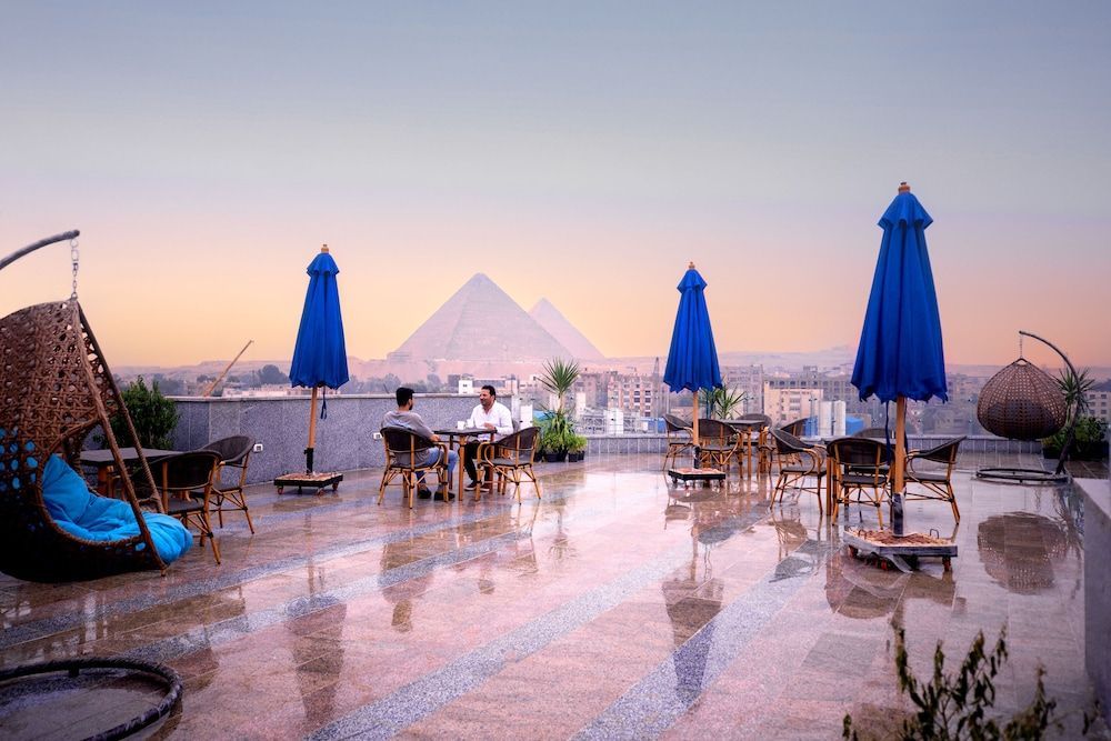 Blue Pyramids Eyes Hotel 1