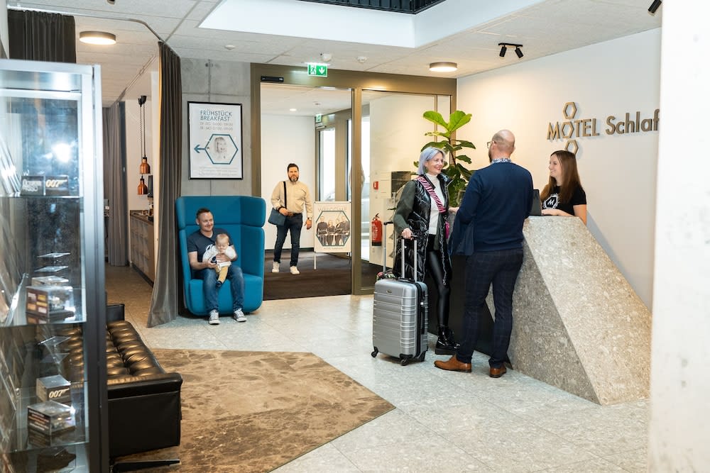 Motel Schlafraum Schlüßlberg-Dein smartes Hotel-contactless check-in 2