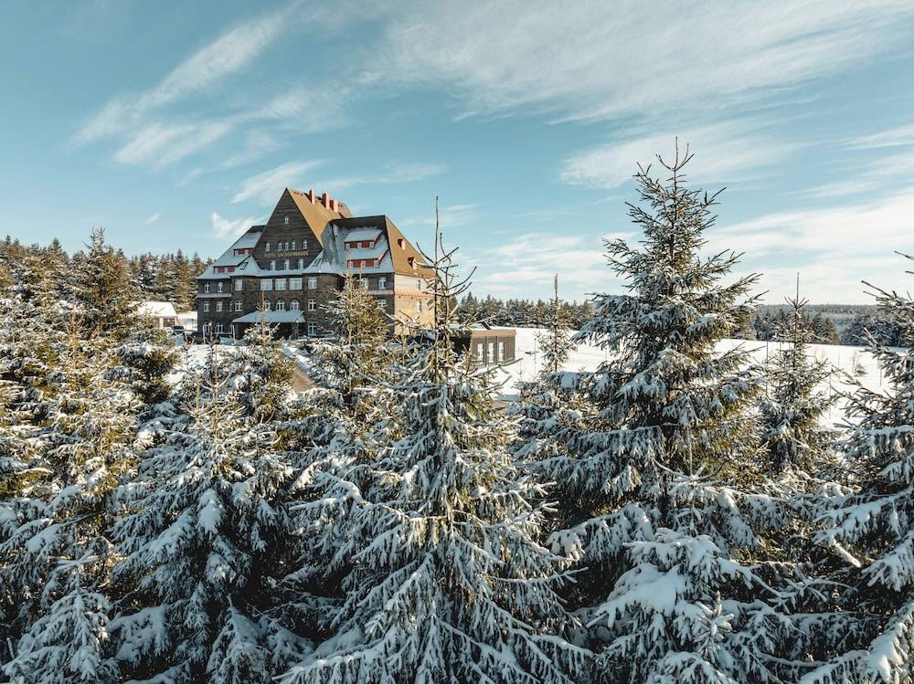 Naturhotel Sachsenbaude Oberwiesenthal - Indoor-Pool & Outdoor-Whirlpool 1