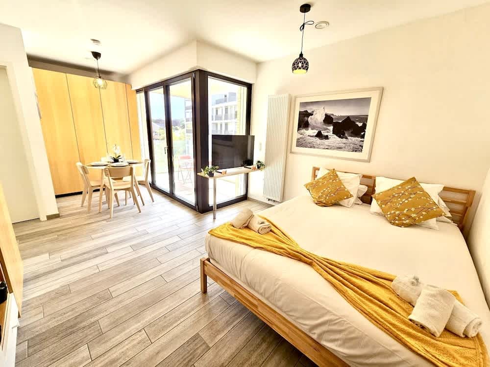 Cozy studio with sunny terrace 1
