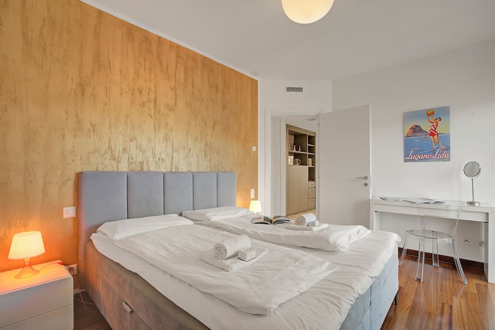 Attico al Parco: Penthouse in Lugano Balcony, A/C & 2 min From Lake 1