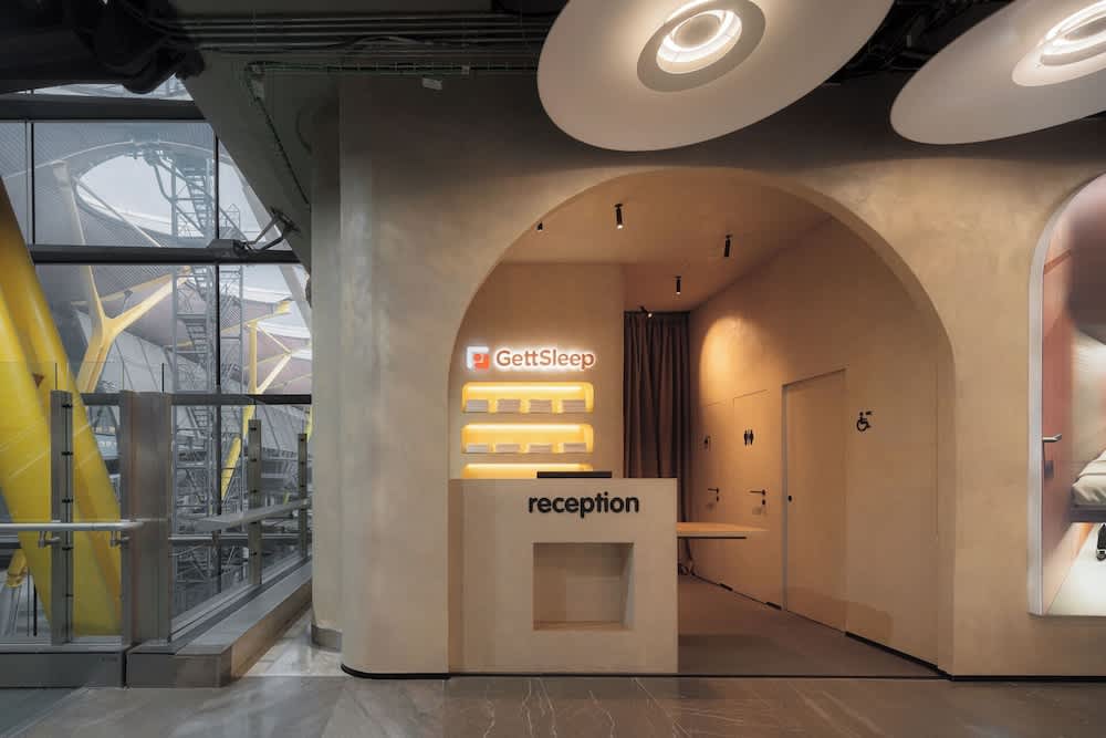GettSleep Madrid Capsules - Terminal T4S, Departures 1