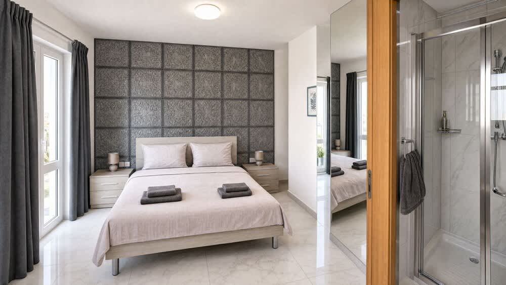 Arzella Apartments Xlendi, Premium 2BR, Bus Stop & Market Opposite 1