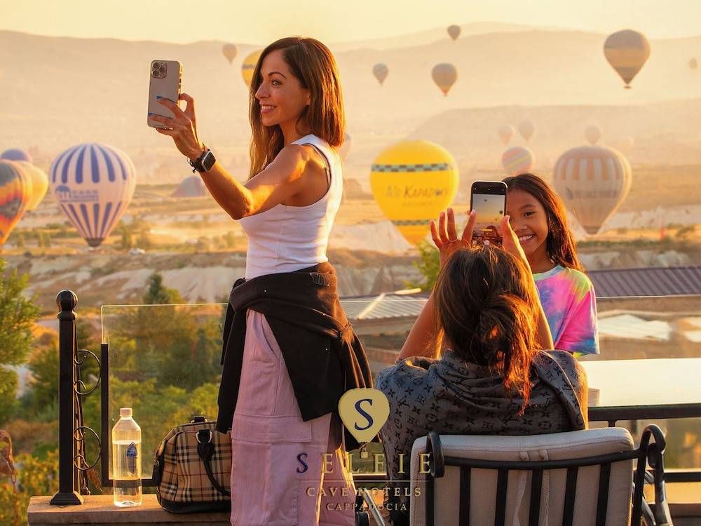 Cappadocia Fairy Chimneys Selfie Cave Hotels - Balloon View Experience 1