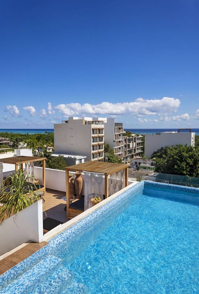 Terrasse Hotel Playa del Carmen 1