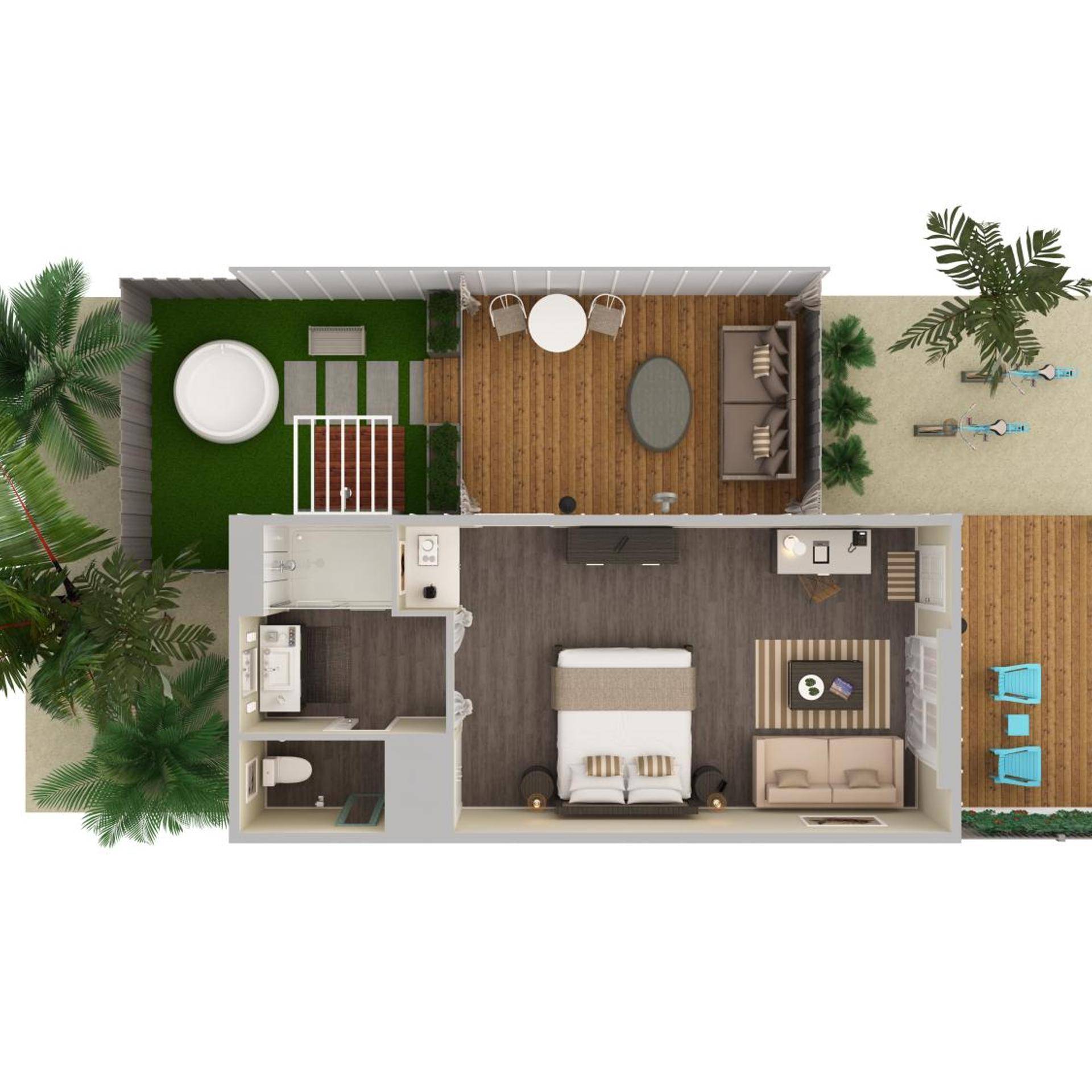 Bungalows Key Largo - All Inclusive 1