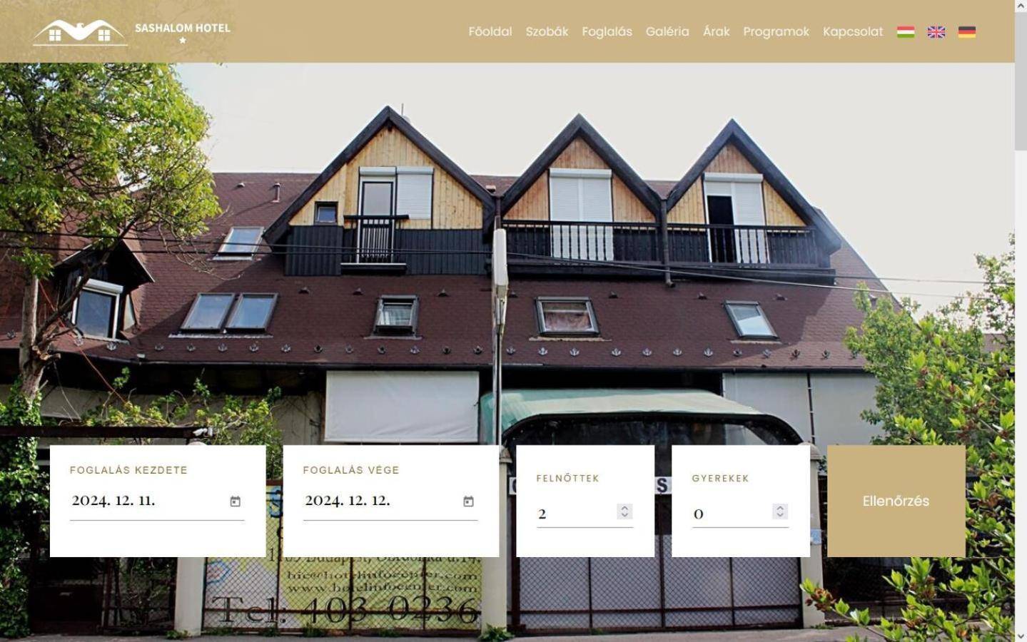Sashalom Hotel 1