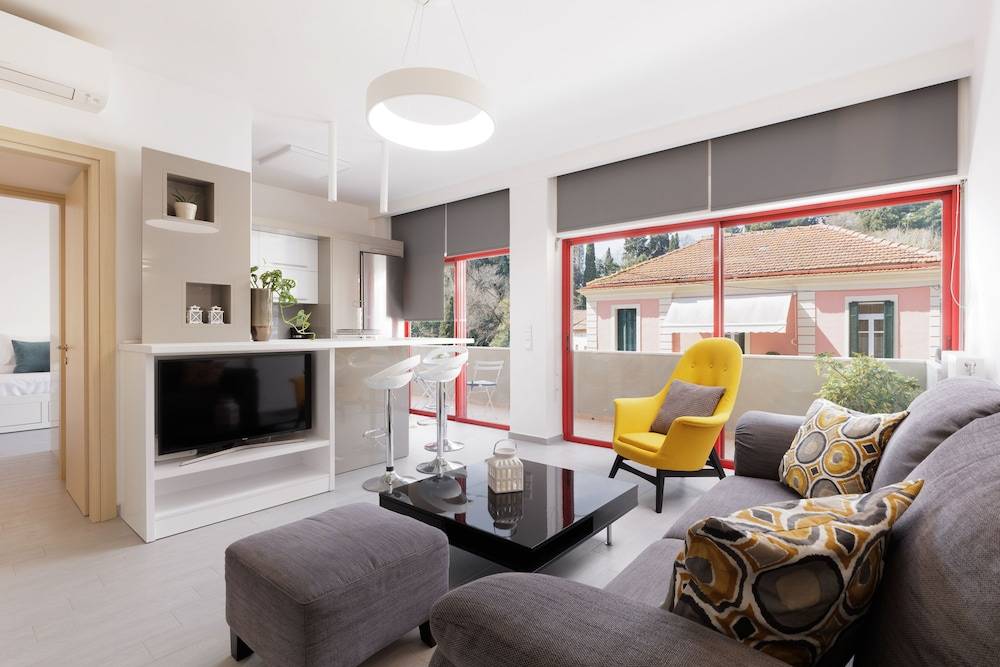 A Luxury Retreat in Corfu Town by Konnect, Two-Bedroom Apartment 1