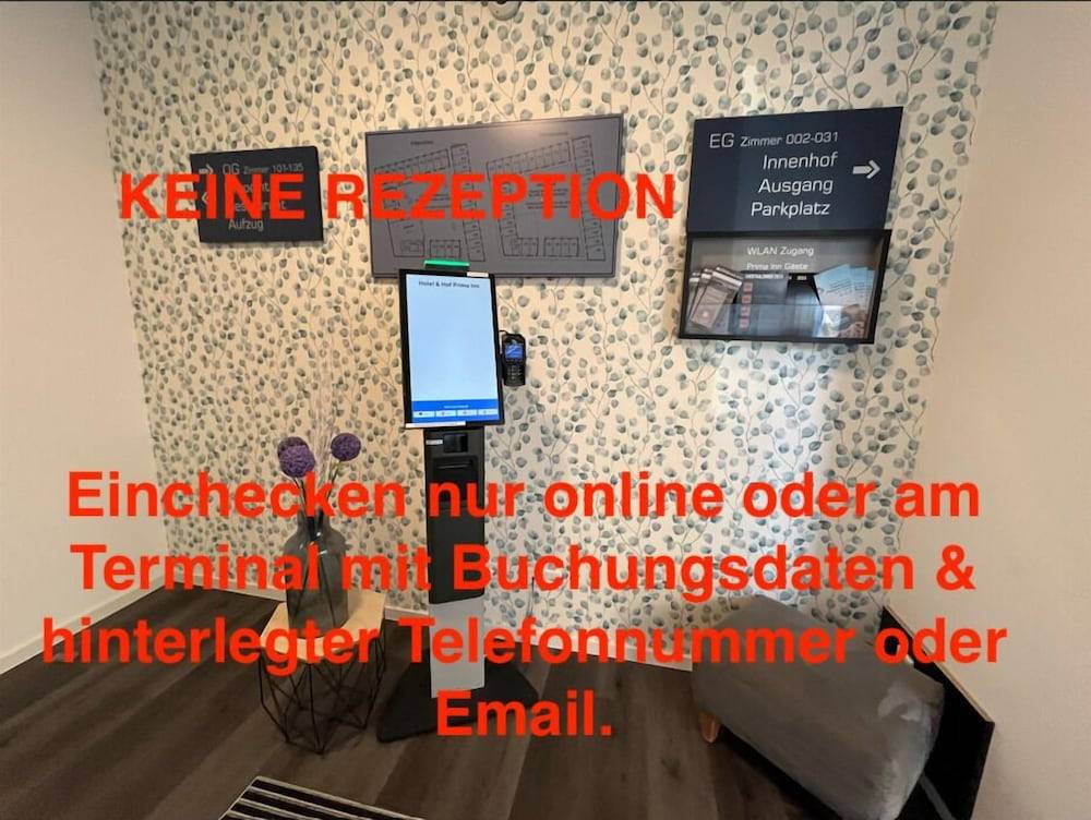 PRIMA Inn HOTEL & HOF NEURUPPIN - digitales & rezeptionsloses Motel 1