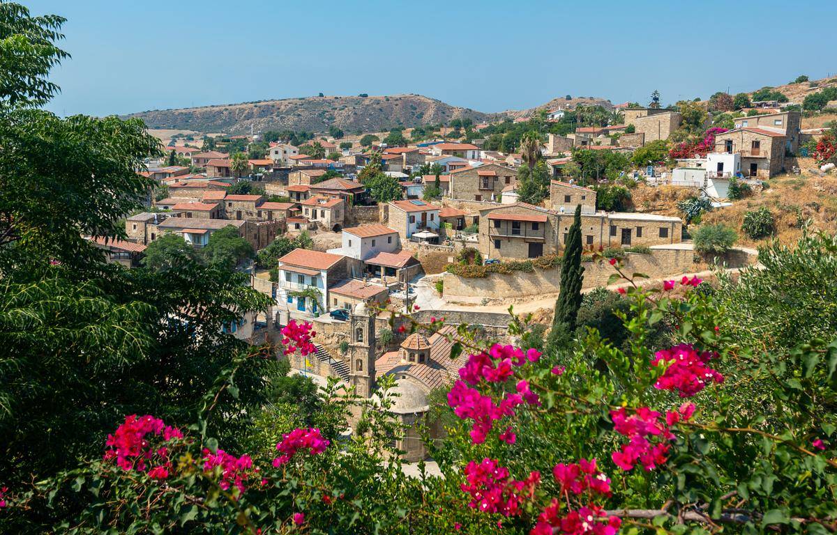CYPRUS VILLAGES TOCHNI TRADITIONAL HOUSES 1