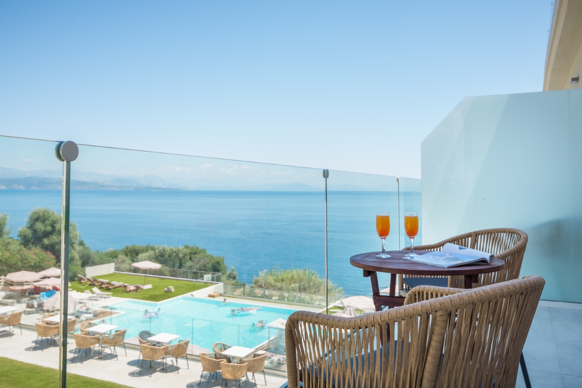 Double Room with Side Sea View