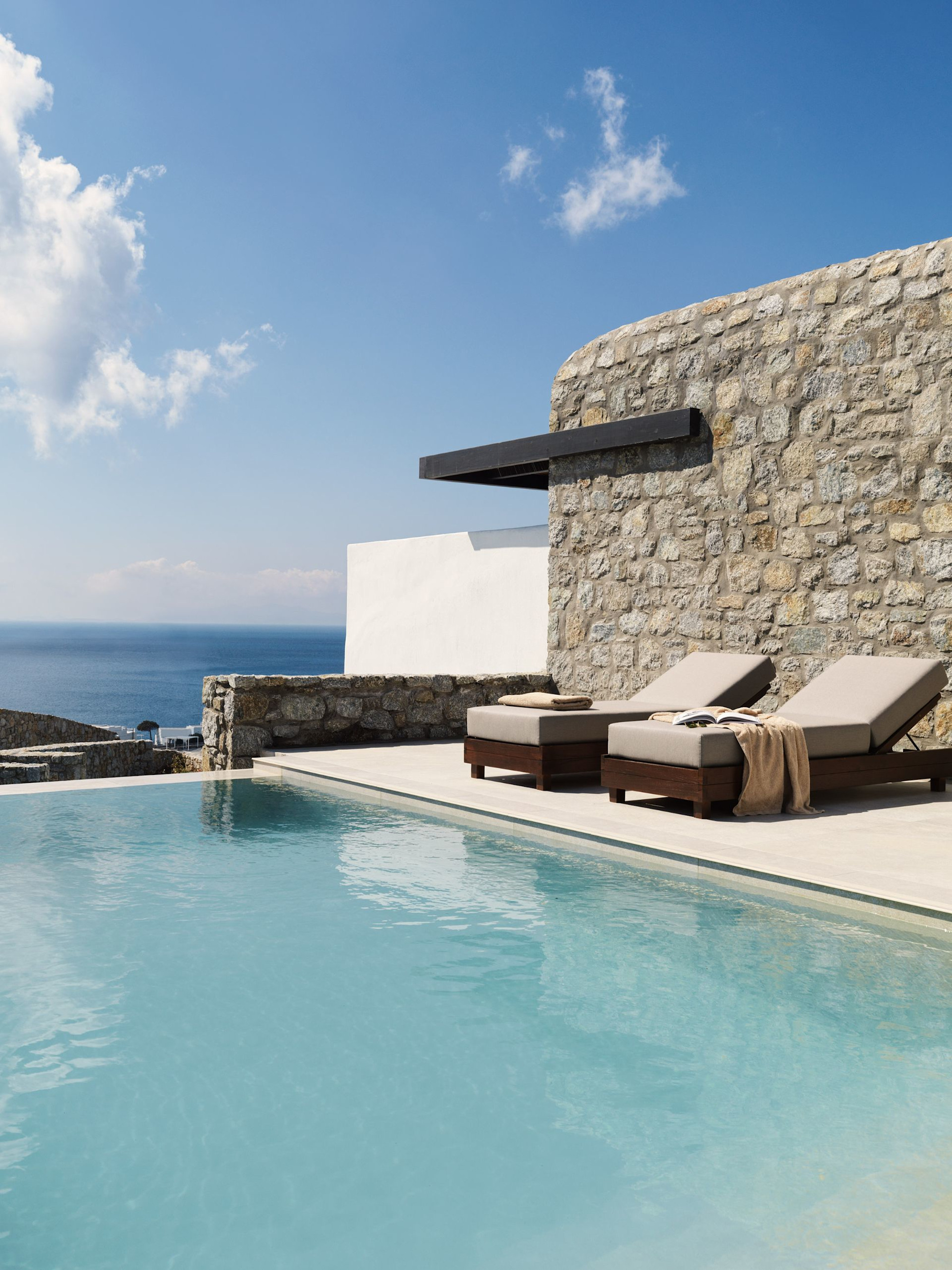 Suite avec Vue sur la mer et piscine privée