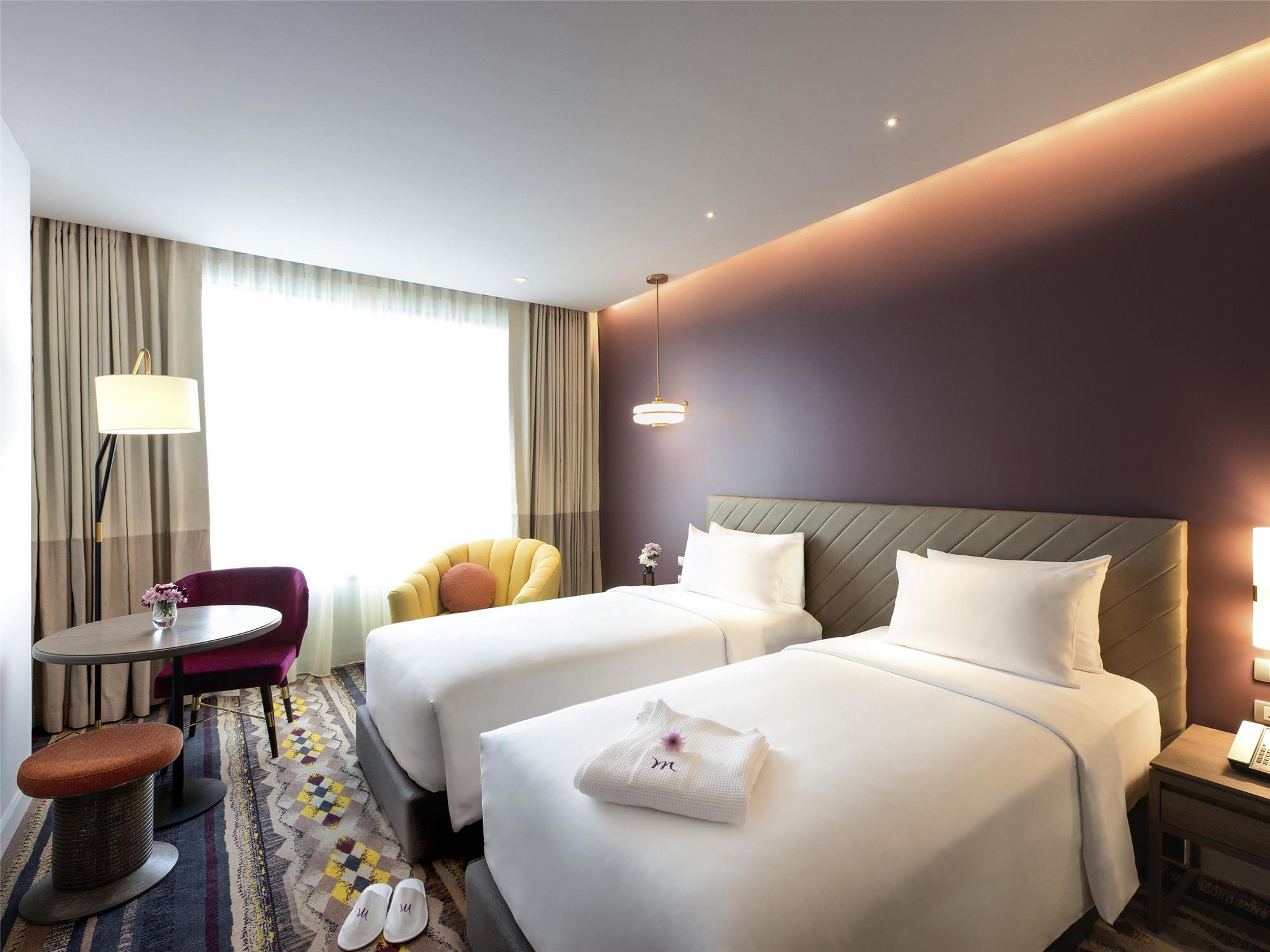 Zimmer mit 2 einzelbetten, deluxe, stadtblick