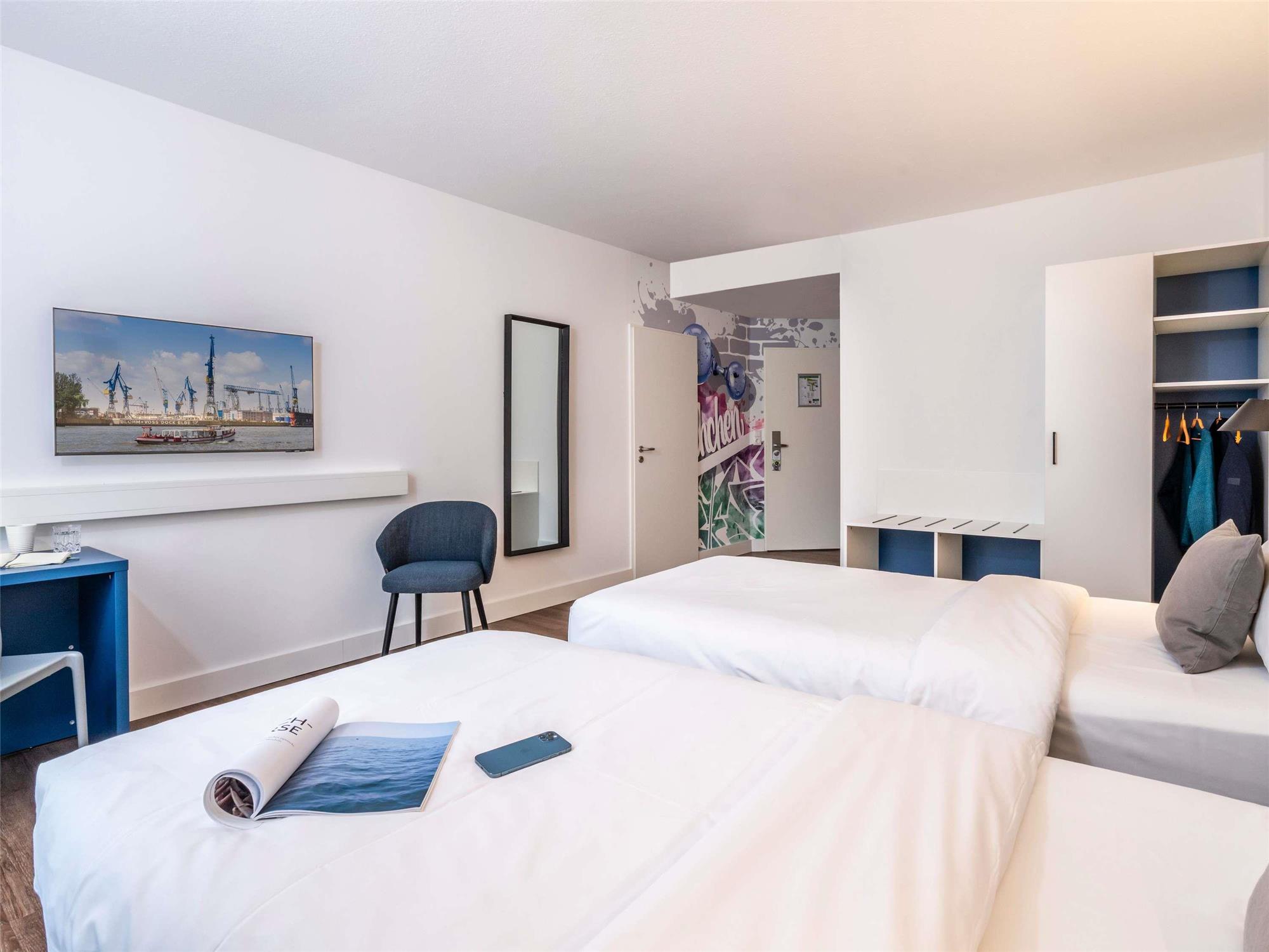Zimmer mit 2 einzelbetten