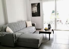 Martimi Private 3 Apartments with Pool, Heated Jacuzzi and Sauna, 2 Apartments with Sea View, 200m from Beach, BBQ, Playground, Mini Football Pitch 5