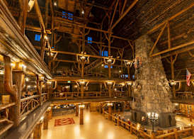 Old Faithful Inn - Inside the Park 2