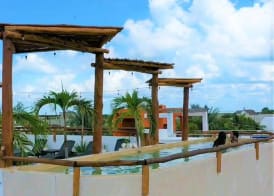Mittoz House with beach access in Holbox downtown 4