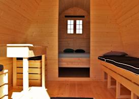 Fossatun Camping Pods & Cottages - Sleeping Bag Accommodation 4