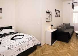 Black & White Apartment by Wenceslas Sq. 3