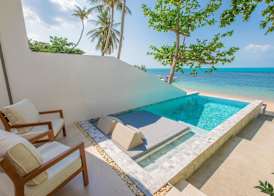 White Whale Beachfront Pool Villa 4