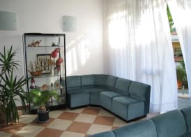 Hotel Boomerang - Check-in & Meals in front at hotel Sporting 5