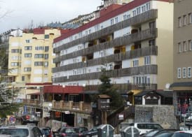 Estudio para 4 con terraza, vistas y garaje Edif Bulgaria 2