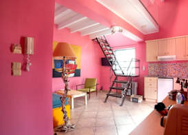 Oeve Apartment - A Colourful Loft in Kefalonia 4