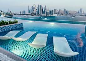 Chic Palm Studio With Infinity Pool 2