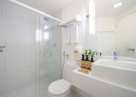 Moema Times Square SP Wi-Fi 5G Home Office Kitchen 50" TV & Free Laundry - Monthly Rate Available 5