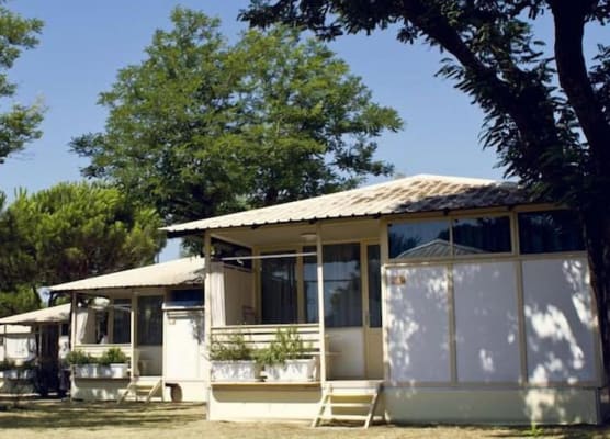 Estivo Premium Deluxe mobile homes on Camping Malibu Beach 1