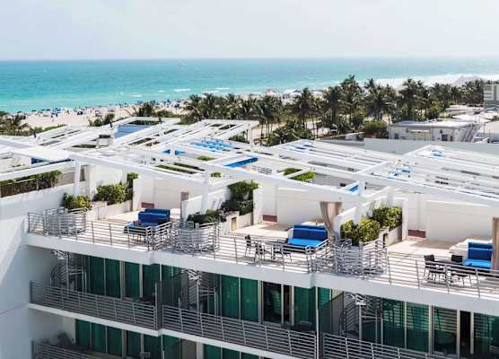 Penthouse Bahia Mar South Beach on Ocean Drive Miami Beach home 1