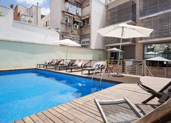 My Space Barcelona Gracia Pool Terrace 1