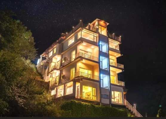 Wood Stock Kasauli-Rooms With Balcony & Cottages with private Terrace-Panoramic View -Adjoining Forest Track 1