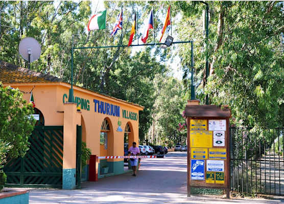 Happy Camp mobile homes in Camping Thurium Villaggio 1