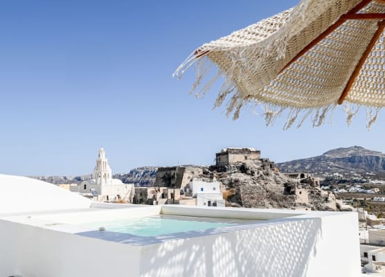White Curves Santorini 1