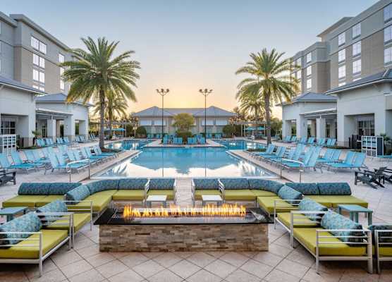 TownePlace Suites Orlando at FLAMINGO CROSSINGS Town Center, Western Entrance 1