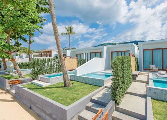 White Whale Beachfront Pool Villa 1