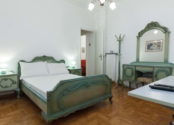 Koukaki Vintage Look 2BR Apt w Balcony 1